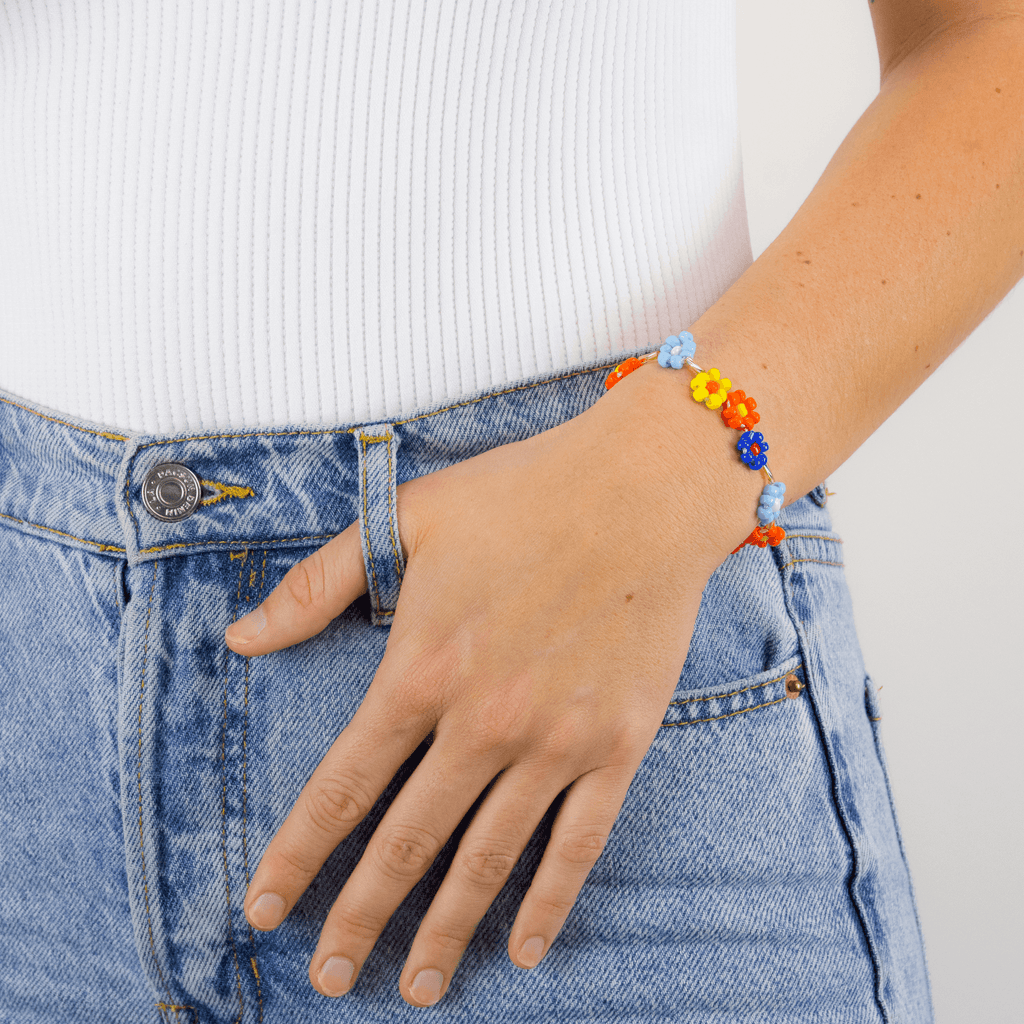 Daisy Fields Bracelet (More Colors Available) - Josephine Alexander Collective