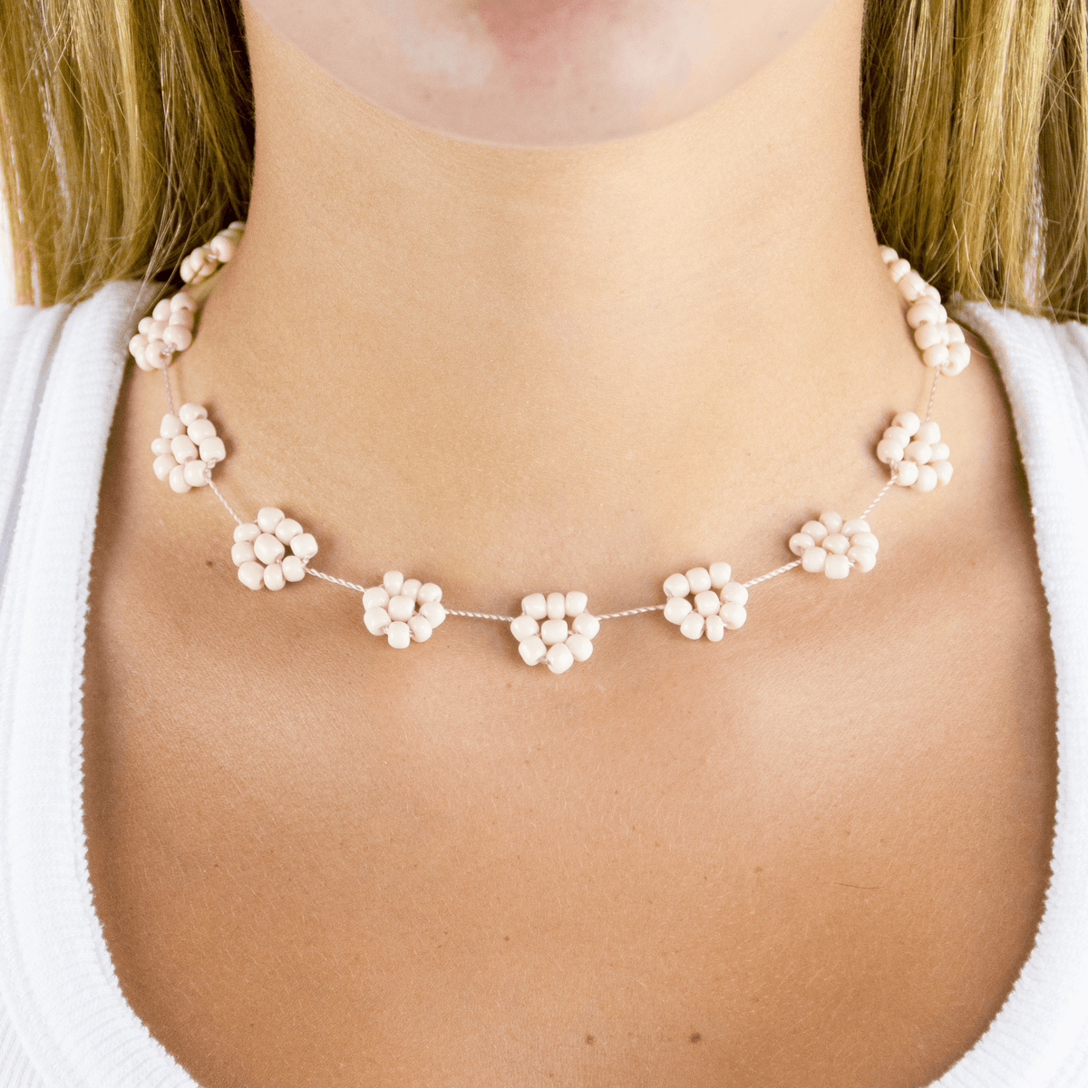 Large Daisy Chain Necklace (More Colors Available) - Josephine Alexander Collective