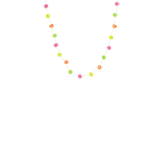 Daisy Chain Necklace (More Colors Available)