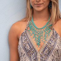 Beaded Ocean Necklace (More Colors Available) - Josephine Alexander Collective