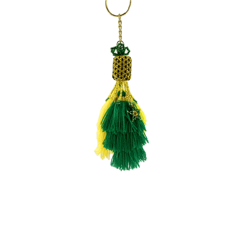 Pineapple Flair Keychain - Josephine Alexander Collective