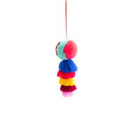 Large Pom Tassel - Rainbow- (More Colors Available) - Josephine Alexander Collective