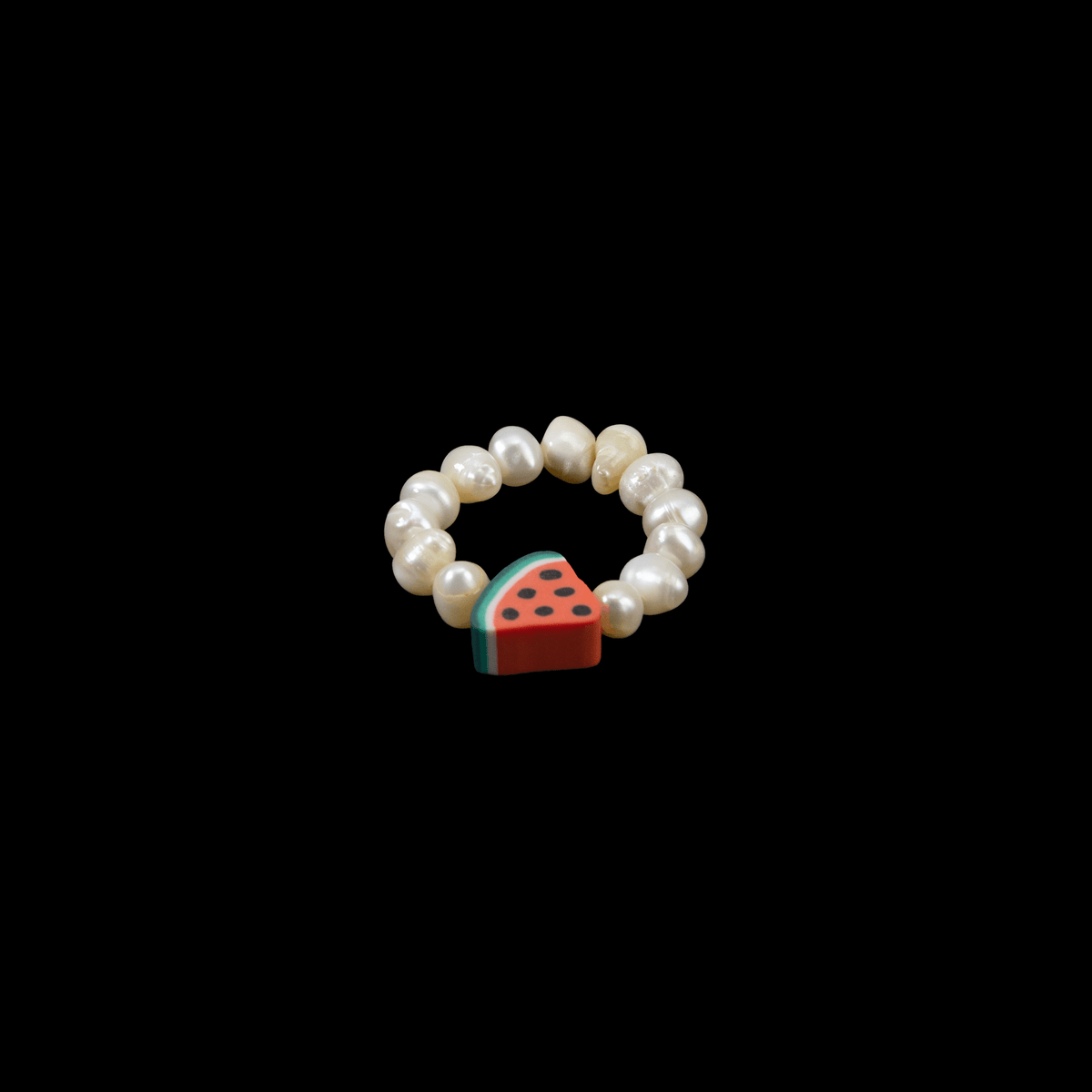 Charm Ring - Pearl & Fruit - Josephine Alexander Collective