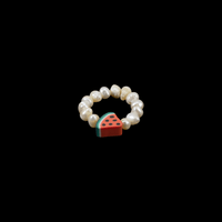 Charm Ring - Pearl & Fruit - Josephine Alexander Collective