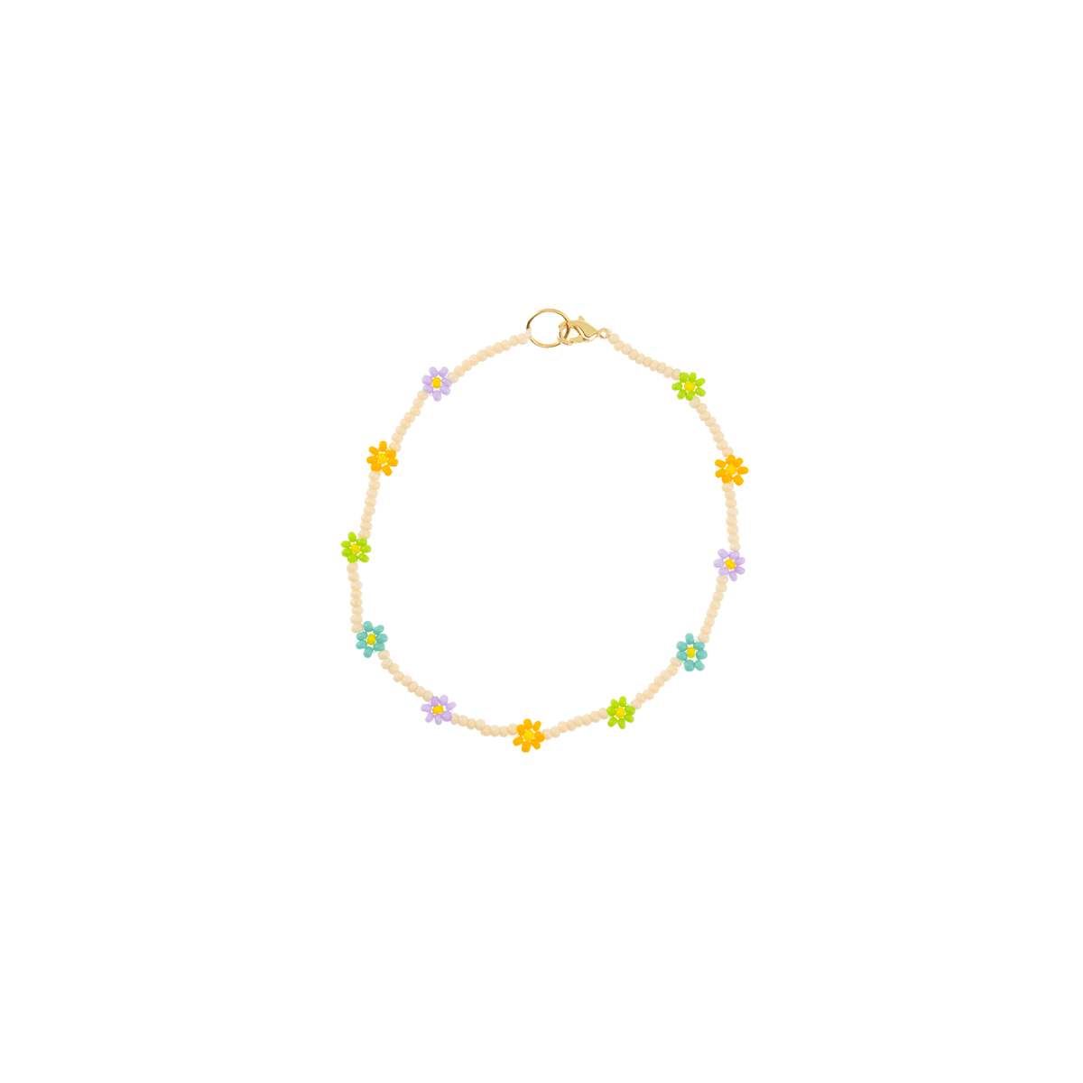 Beaded Daisy Bracelet - Josephine Alexander Collective