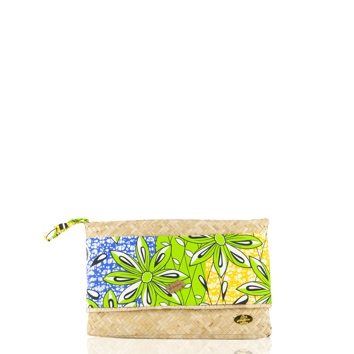 Mauritius Straw Clutch - Josephine Alexander Collective