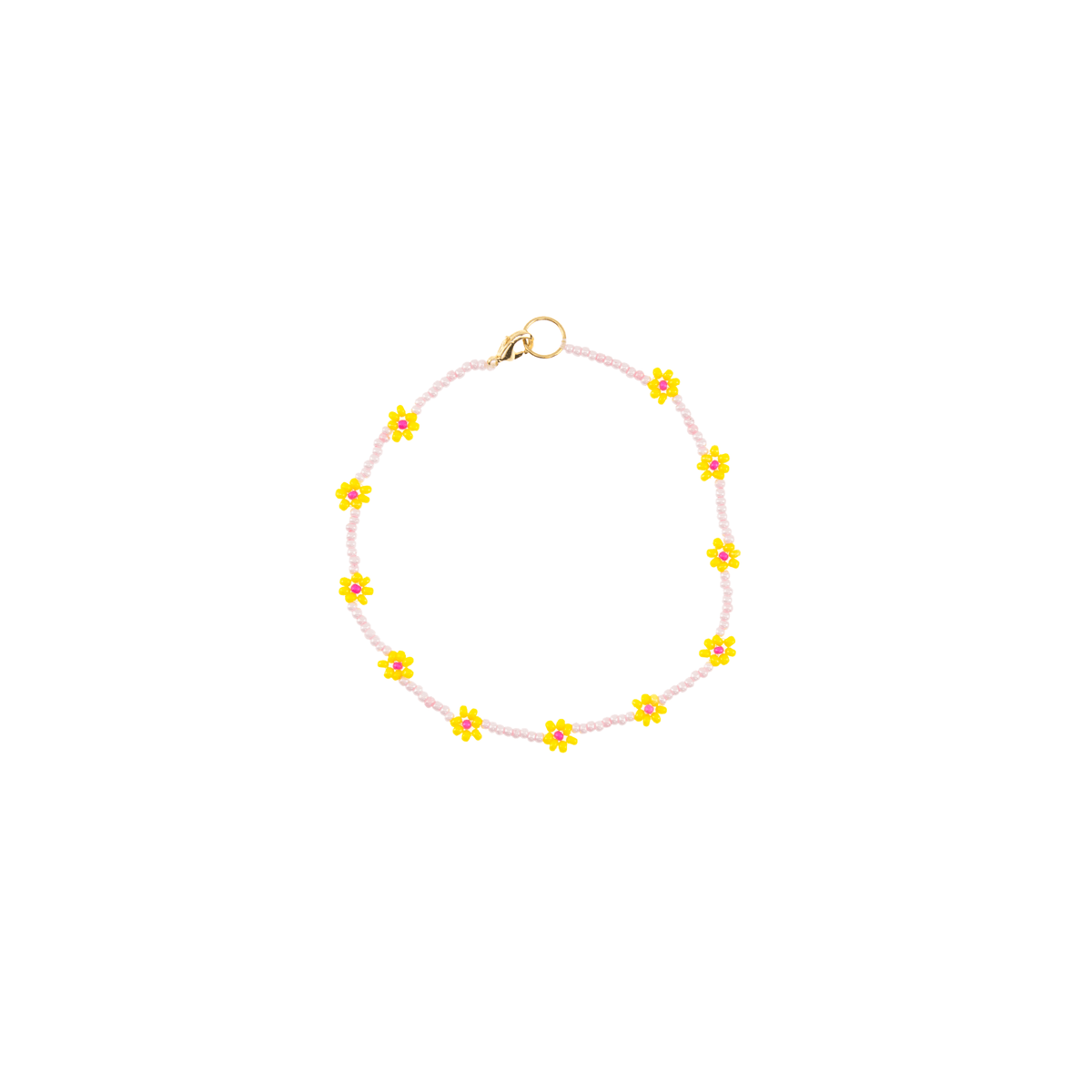 Beaded Daisy Bracelet - Josephine Alexander Collective