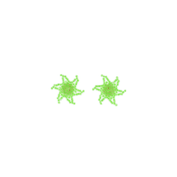 Starfish Studs - Neon - Josephine Alexander Collective