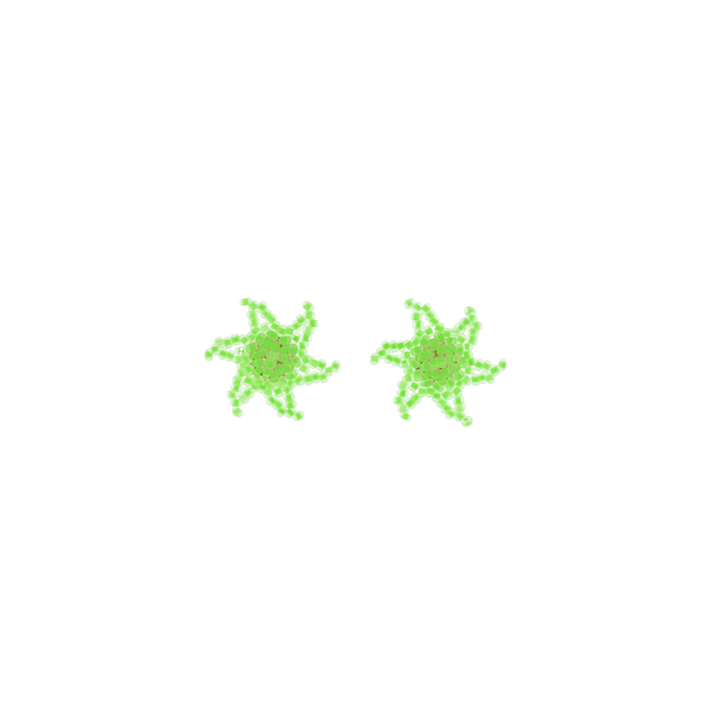 Starfish Studs - Neon - Josephine Alexander Collective