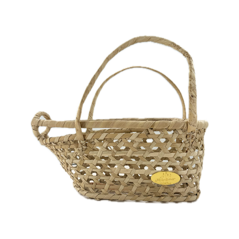 Straw Wine Basket - Josephine Alexander Collective