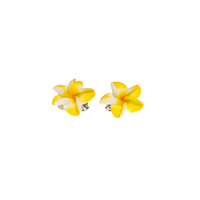 Tropical Flower Stud Earrings - Josephine Alexander Collective