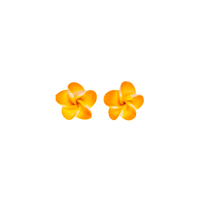 Tropical Flower Stud Earrings - Josephine Alexander Collective