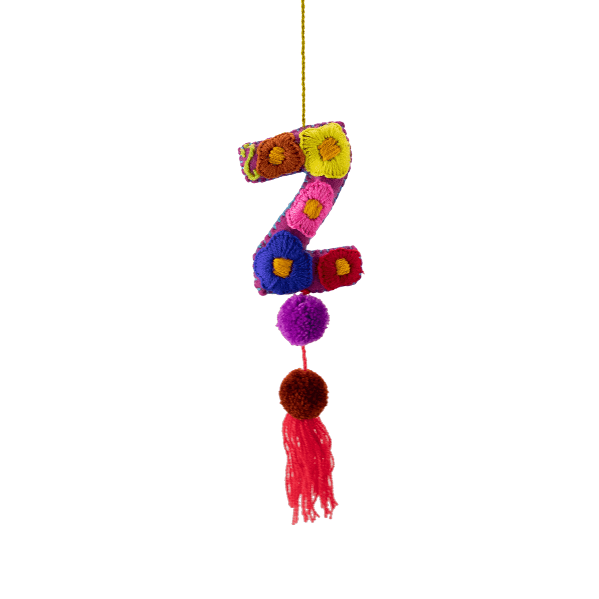 Letter Pom Tassel - Josephine Alexander Collective