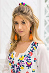 Pom Scrunchies Mint Chip - Josephine Alexander Collective