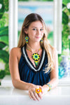 Beaded Estrella Necklace in Desert Sun - Josephine Alexander Collective