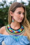 The Rainbow Collar Necklace #4 - Josephine Alexander Collective