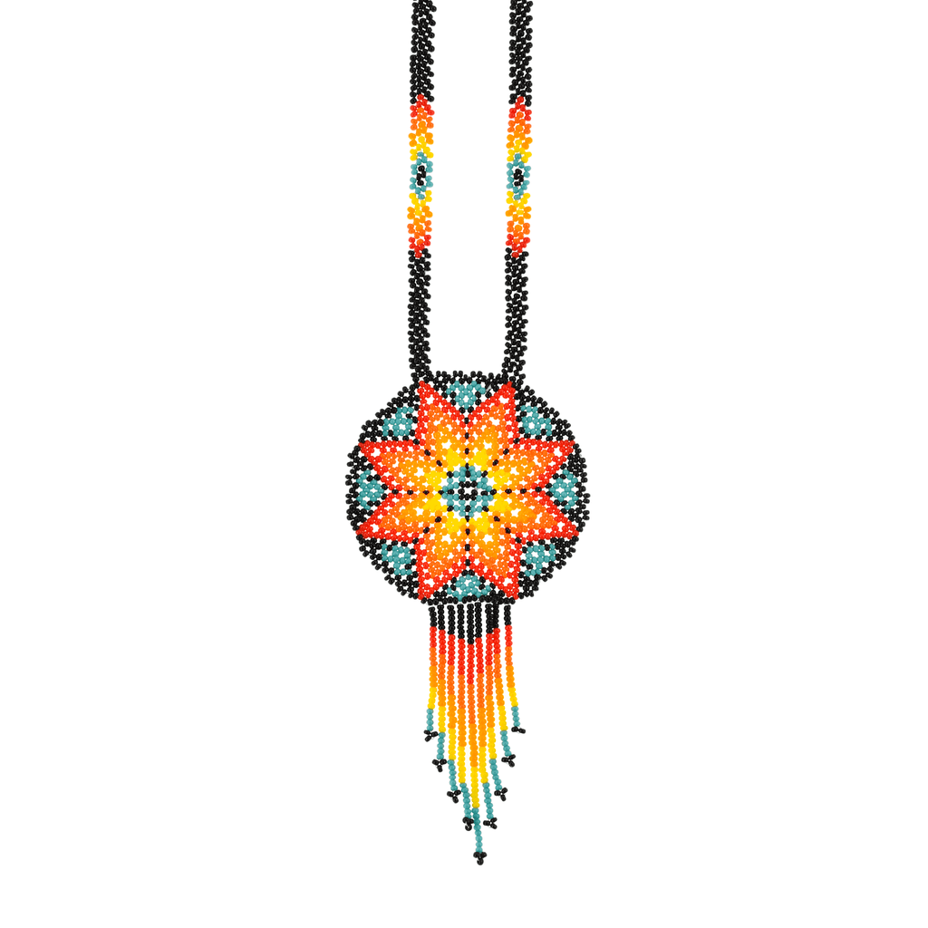 Beaded Estrella Necklace in Desert Sun - Josephine Alexander Collective