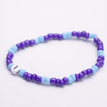 Initial Beaded Bracelet - I - Josephine Alexander Collective