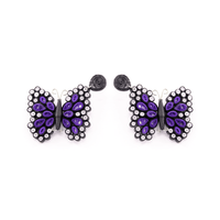 Quilled Butterfly Earrings (More Colors Available) - Josephine Alexander Collective