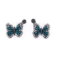 Quilled Butterfly Earrings (More Colors Available) - Josephine Alexander Collective