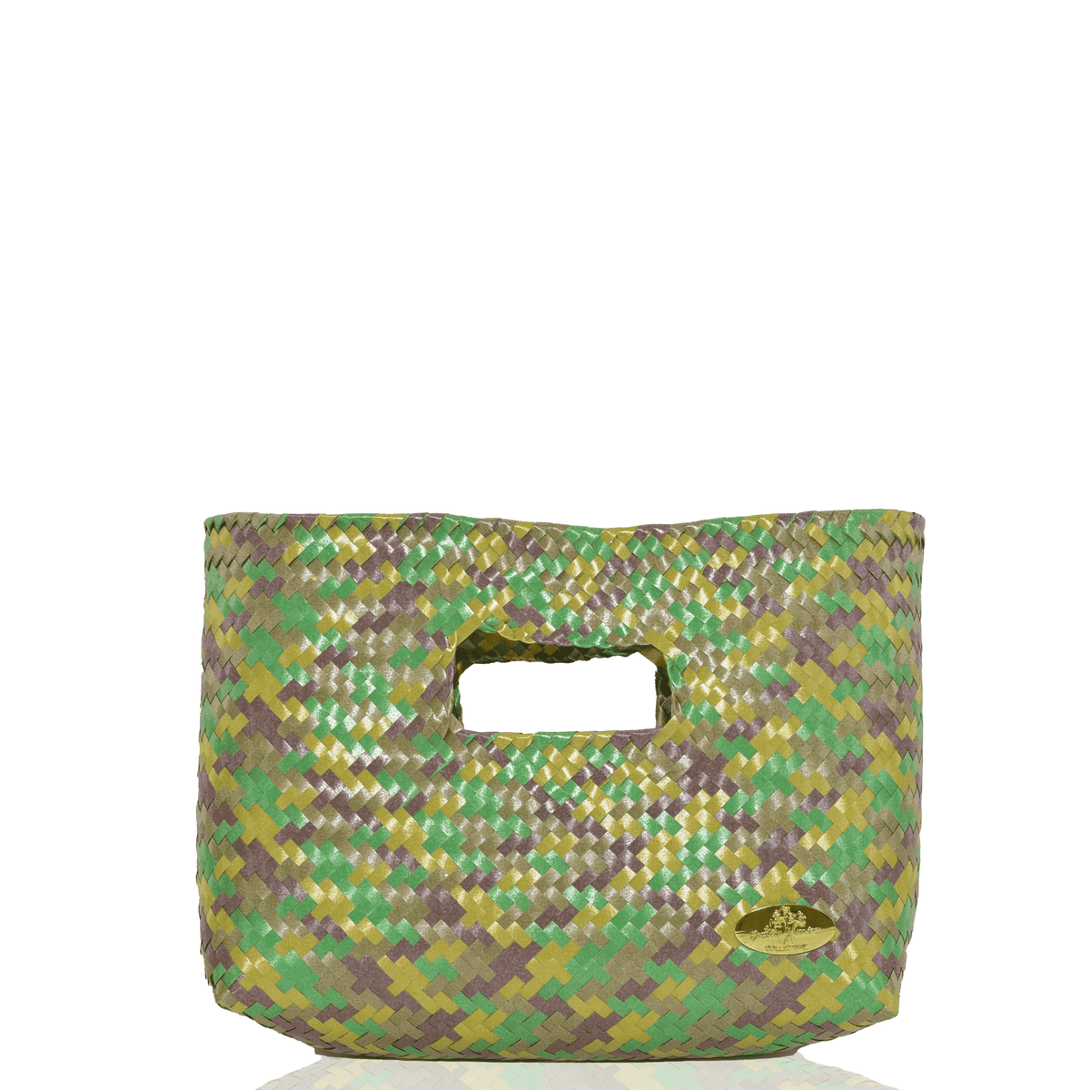 Alison Woven Clutch in Camo - Josephine Alexander Collective