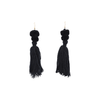 Alexandra Double Pom Tassel Earrings (More Colors Available) - Josephine Alexander Collective