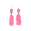Alexandra Double Pom Tassel Earrings (More Colors Available) - Josephine Alexander Collective