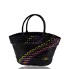 Amelia Basket Bag in Splash of Rainbow (More Colors Available) - Josephine Alexander Collective