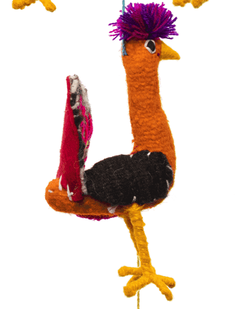 Animal Pom- Ostrich Pom - Josephine Alexander Collective
