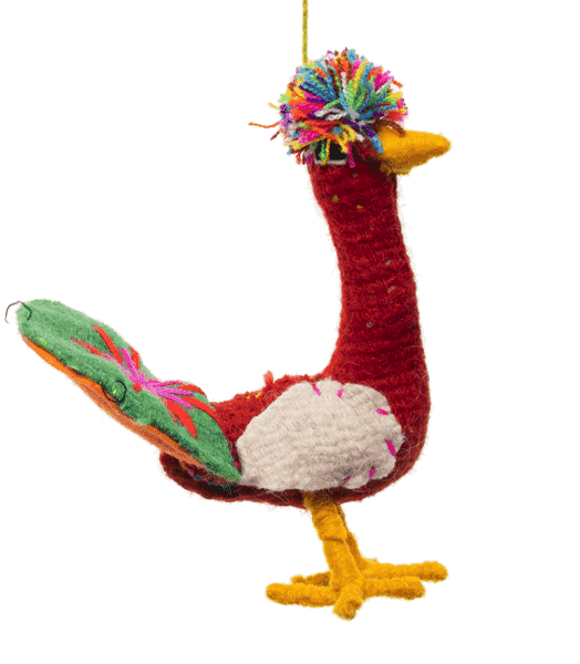 Animal Pom- Ostrich Pom - Josephine Alexander Collective