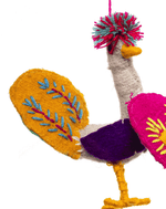 Animal Pom- Ostrich Pom - Josephine Alexander Collective