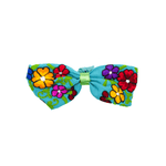 Bow Headband Blue Flowers - Josephine Alexander Collective