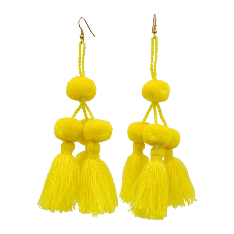 Camello Earrings in Yellow - Josephine Alexander Collective