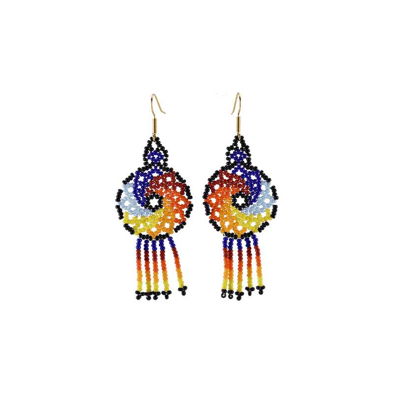 Cat 5 Earrings in Rainbow - Josephine Alexander Collective