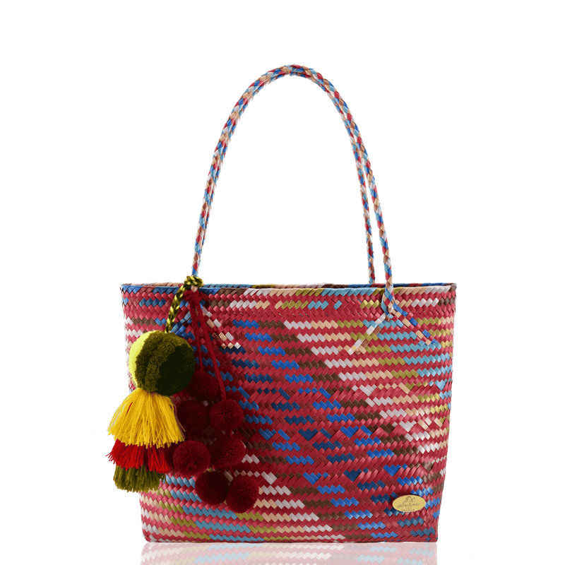 Medium Pom Tassel in Olive Yellow - Josephine Alexander Collective