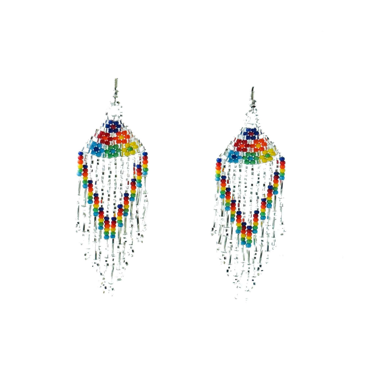 Fiesta Earrings in Silver - Josephine Alexander Collective