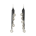 Double Ivy Earrings in Icicle - Josephine Alexander Collective