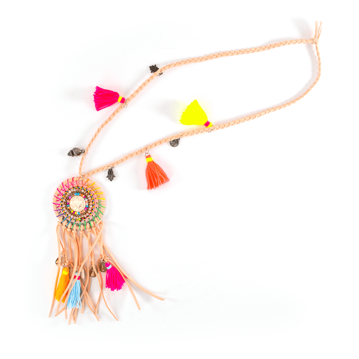 Dreamer Necklace in Light Pink - Josephine Alexander Collective