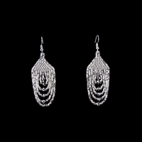 Empire Earrings in Silver - Josephine Alexander Collective