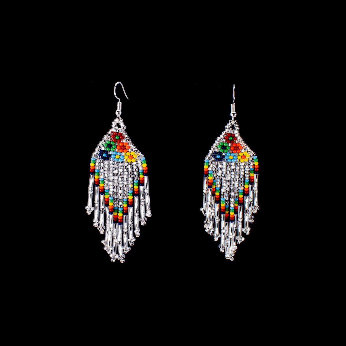 Fiesta Earrings in Silver - Josephine Alexander Collective