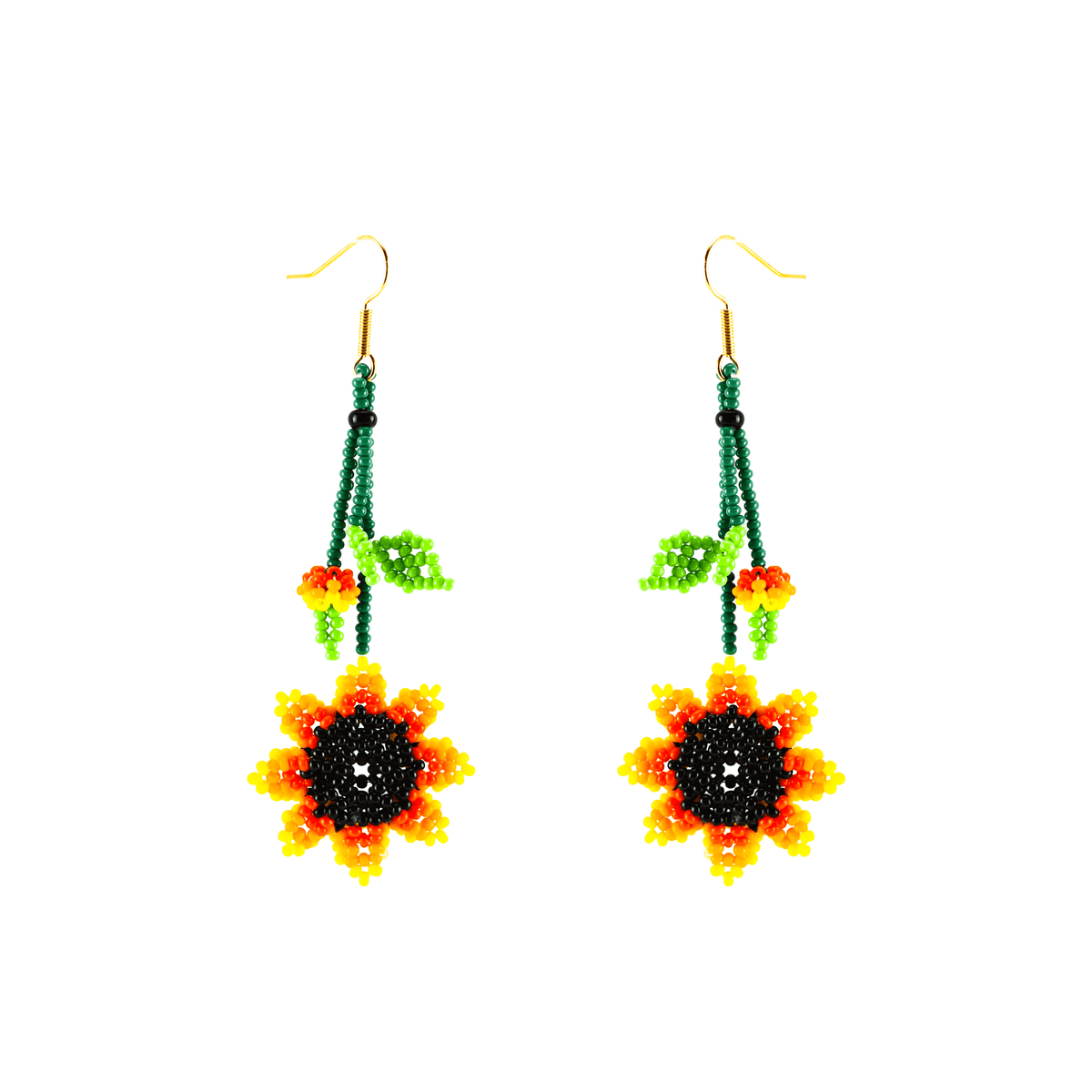 Girasol Earrings in Sunflower - Josephine Alexander Collective