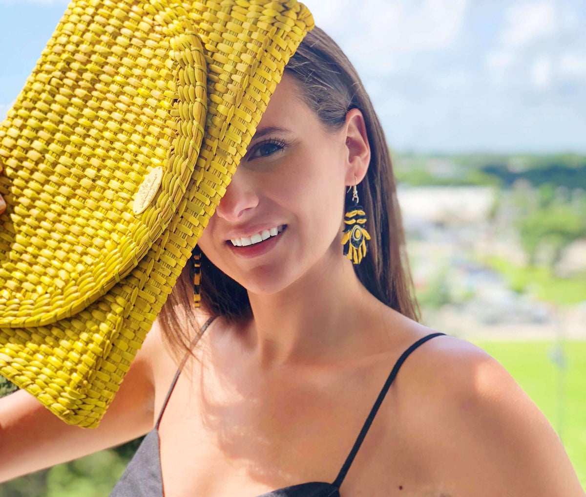 Josselyn Quilled Earrings in Spring - Josephine Alexander Collective