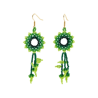 Ivy Flower Earrings in Poison Ivy - Josephine Alexander Collective