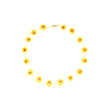 Large Daisy Chain Necklace Yellow - Josephine Alexander Collective