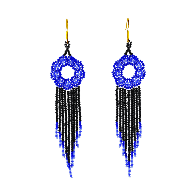Margarita Earrings in Royal Blue - Josephine Alexander Collective