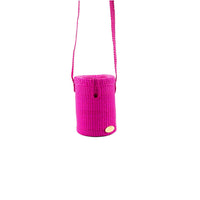 Mina Straw Crossbody in Rosa - Josephine Alexander Collective