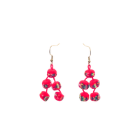 Mini Pom Earrings Confetti (More Colors Available) - Josephine Alexander Collective