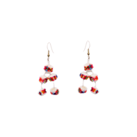 Mini Pom Earrings Confetti (More Colors Available) - Josephine Alexander Collective