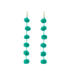 Pom Drop Earrings (More Colors Available) - Josephine Alexander Collective