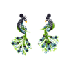 Penelope the Peacock Quilled Earrings - Josephine Alexander Collective